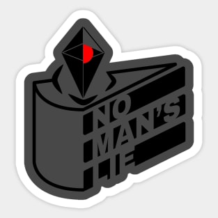 The Cake Is No Man's Lie Sticker